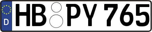 HB-PY765