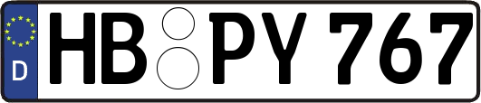 HB-PY767