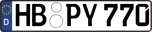 HB-PY770