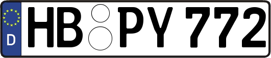 HB-PY772