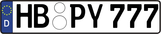 HB-PY777