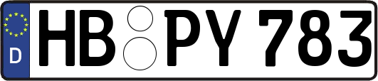HB-PY783