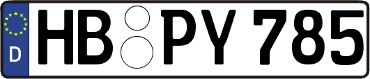 HB-PY785