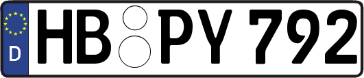 HB-PY792