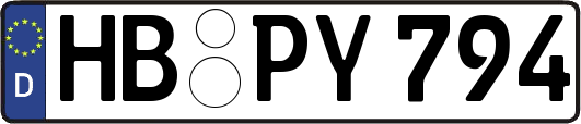 HB-PY794