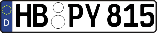HB-PY815