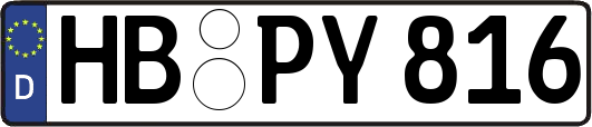 HB-PY816