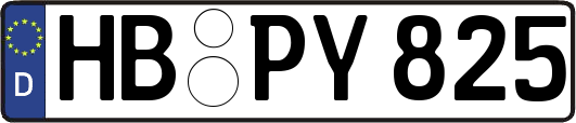 HB-PY825