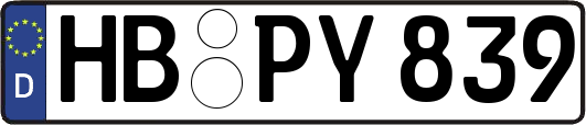 HB-PY839