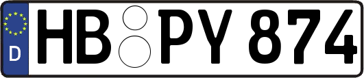 HB-PY874