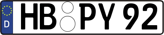 HB-PY92
