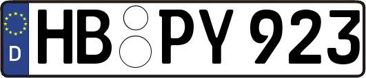 HB-PY923