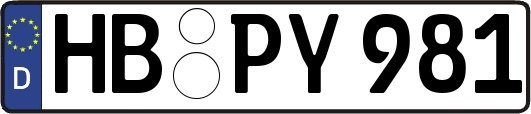 HB-PY981