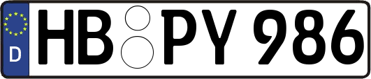 HB-PY986