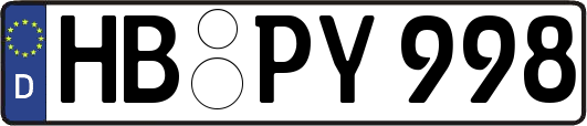 HB-PY998