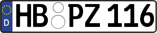 HB-PZ116