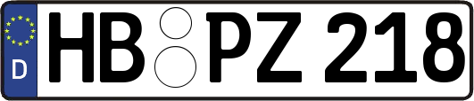 HB-PZ218