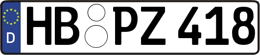 HB-PZ418