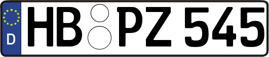 HB-PZ545