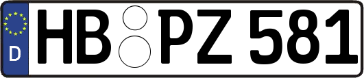 HB-PZ581