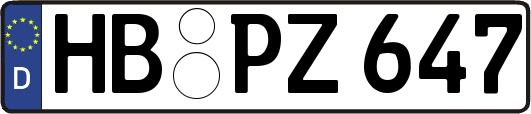 HB-PZ647