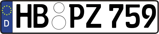 HB-PZ759