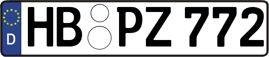 HB-PZ772