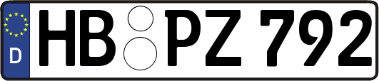 HB-PZ792