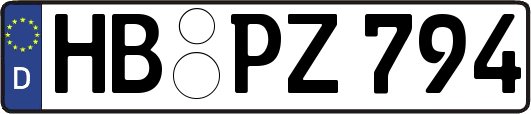 HB-PZ794