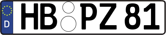 HB-PZ81