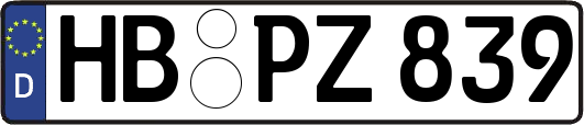 HB-PZ839