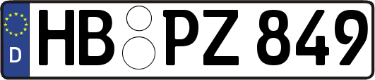 HB-PZ849