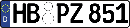 HB-PZ851