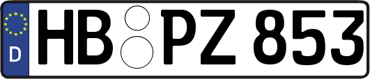 HB-PZ853