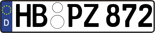 HB-PZ872