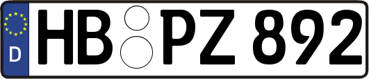 HB-PZ892