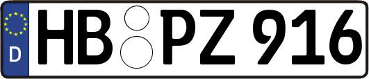 HB-PZ916