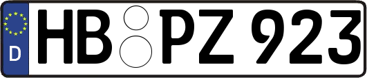 HB-PZ923