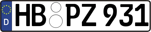 HB-PZ931