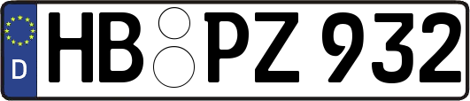 HB-PZ932