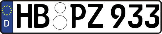 HB-PZ933