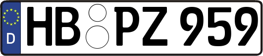 HB-PZ959