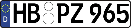 HB-PZ965