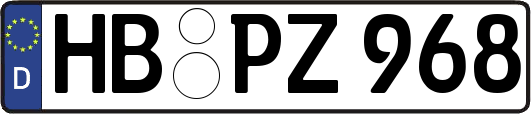 HB-PZ968
