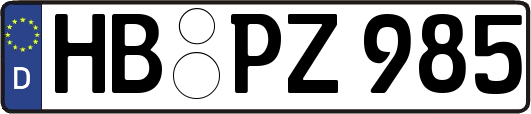 HB-PZ985