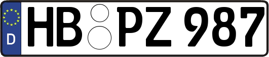 HB-PZ987