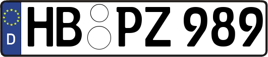 HB-PZ989