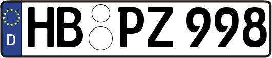 HB-PZ998