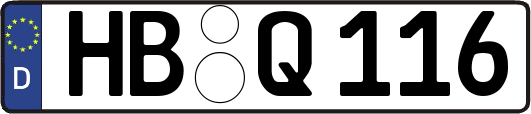 HB-Q116