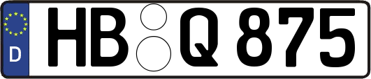 HB-Q875
